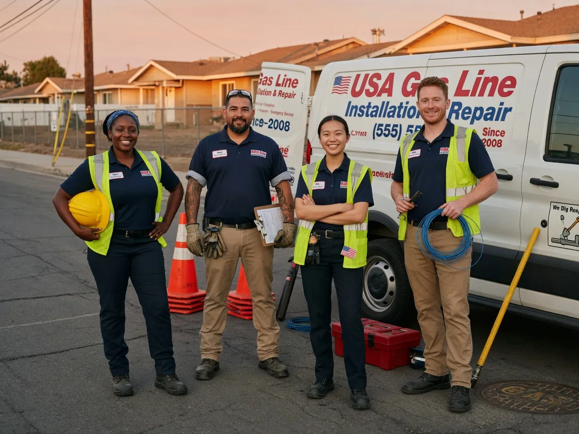 Gas Line Installation company in Washington Navy Yard, DC